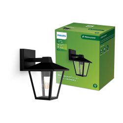 Vgglykta Philips kinno Svart 25 W Aluminium E27