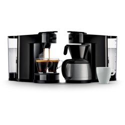 Kaffekapslar Philips SENSEO SWITCH HD6592/65 noir 1 bar 1450 W
