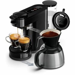 Kaffekapslar Philips SENSEO SWITCH HD6592/65 noir 1 bar 1450 W