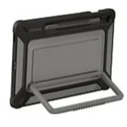 Mobilfodral TAB S9 FE/S9 Samsung EF-RX510CBEGWW Svart