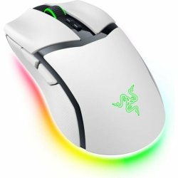 Spelmus med LED Razer RZ01-04660200-R3G1 30000 dpi Vit Svart