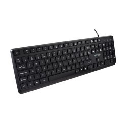 Tangentbord V7 KU350UK Svart QWERTY Qwerty UK