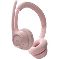 Hrlurar med Mikrofon Logitech 981-001412 Rosa