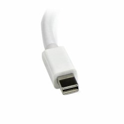 Mini-DisplayPort till VGA-adapter Startech MDP2VGAW Vit Svart 0,