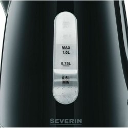 Elektrisk vattenkokare och tekanna Severin WK 3410 Svart Plast 2