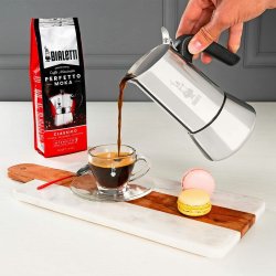 Italiensk Kaffepanna Bialetti Venus box Silvrig Rostfritt stl 1