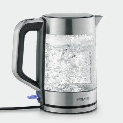 Vattenkokare med LED -ljus Severin WK 3420 Svart 2200 W 1,7 L