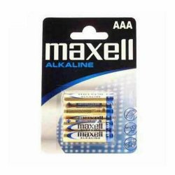 Alkaliska Batterier Maxell