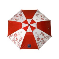 Parasoll Rd  180 cm SPF50+ Havsbl