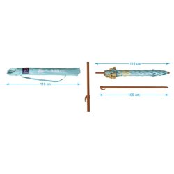 Naperny? Bl 200 cm UPF 50+