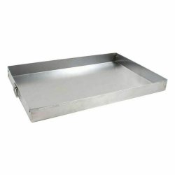 Rektangulr bakform VR Silvrig Aluminium 42 x 28,5 x 3,5 cm (5 a
