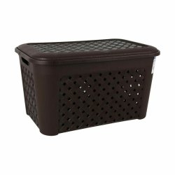 Tvttkorg Tontarelli Arianna Med lock Svart 48,3 L (6 antal)