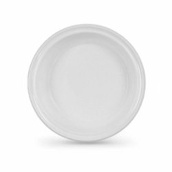 Set med teranvndbara tallrikar Algon Vit 22 x 22 x 1,5 cm (36