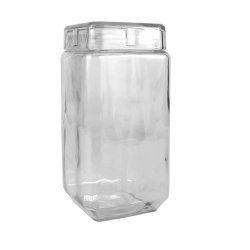Burk La Mediterrnea Glas 2,2 L 11 x 11 x 22,5 cm Fyrkantig (12