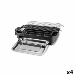 Barbecue Kiwi Elektrisk 1300 W 36,5 x 23 cm (4 antal)