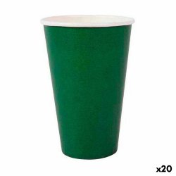 Glasset Algon Engngsanvndning Papp Grn 10 Delar 350 ml (20 an