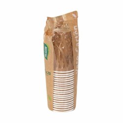 Glasset Algon Engngsanvndning Papp kraftpapper 45 Delar 220 ml