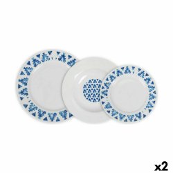 Servissats La Mediterrnea Marvin Rund 12 Delar (2 antal)