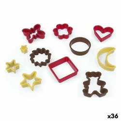 Moldes para Galletas Quttin Multicolour Kakor Figurer 11 Delar (