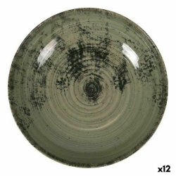 Djup tallrik La Mediterrnea Aspe Grn  22,7 x 5 cm (12 antal)