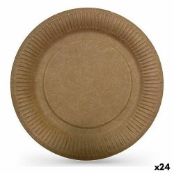 Tallriksset Algon Engngsanvndning kraftpapper 10 Delar 20 cm (