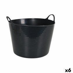 Flerfunktionell plastbehllare Dem Flexy 42 L Rund (6 antal)