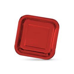 Tallriksset Algon Rd 20 cm 10 Delar (18 antal)