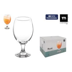 Glasset La Mediterrnea MUSKI 0,4 l 6 Delar (4 antal)