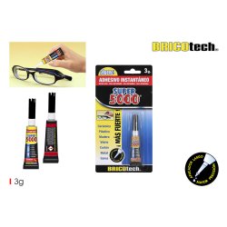 Omedelbar vidhftning Bricotech Super 5000 3 g (36 antal)