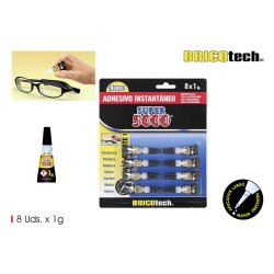 Omedelbar vidhftning Bricotech Super 5000 1 g (36 antal)