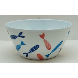 Salladsskl La Mediterrnea FISHER 25,5 x 13,5 cm (8 antal)