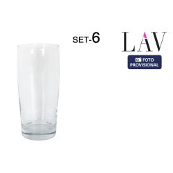 Glasset LAV 6 Delar (4 antal)