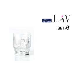 Glasset LAV Helen 0,23 l 6 Delar (8 antal)
