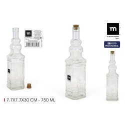 Glasflaska La Mediterrnea Glas 750 ml (24 antal)