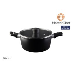 Kastrull med lock MasterChef 28 cm (4 antal)