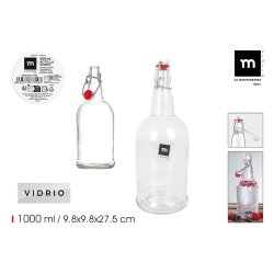 Glasflaska La Mediterrnea 1 L (12 antal)