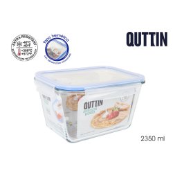 Lunchlda Quttin Rektangulr 2,35 L (6 antal)