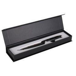 Kkskniv Quttin Damaskus Svart Silvrig 12 cm (2 antal)