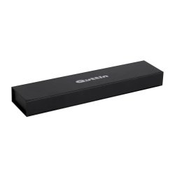 Kkskniv Quttin Damaskus Svart Silvrig 12 cm (2 antal)
