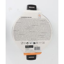 Kastrull med lock MasterChef 28 cm 2,5 mm (4 antal)