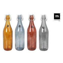 Glasflaska La Mediterrnea Dark goethe 1 L (12 antal)