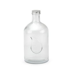 Glasflaska La Mediterrnea Metall Glas 1,4 L (12 antal)