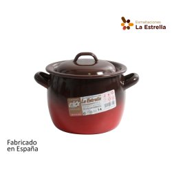 Gryta med lock La Estrella Fuego  12 x 11 cm (4 antal)