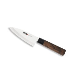 Kkskniv Quttin DEBA Takamura Brun Silvrig 11 cm (12 antal)