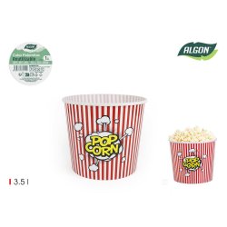 Serveringsskl till popcorn Algon 3,5 L 20 x 17 cm (24 antal)