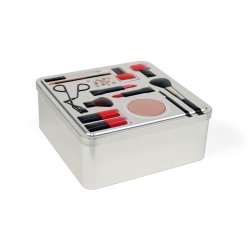 Allsidig lda Confortime Make-Up Metall 19,7 x 19,7 x 8 cm (12 a