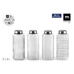 Glasflaska La Mediterrnea Glas Stl 1,3 L (12 antal)