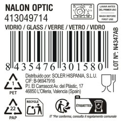 Glas fr vatten La Mediterrnea Nalon optic (36 antal)