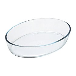 Ugnsform Pyrex Classic Vidrio Transparent Glas Oval 40 x 28 x 7