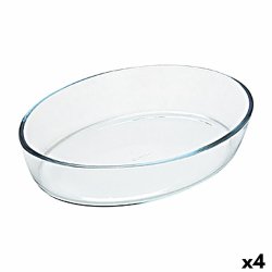 Ugnsform Pyrex Classic Vidrio Transparent Glas Oval 40 x 28 x 7